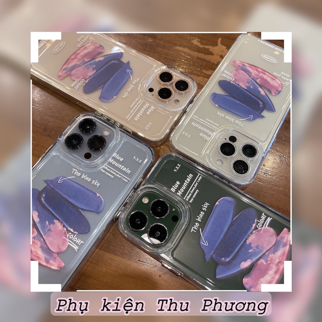 Ốp lưng iphonee Blue sky đầy năng lượng. Lên máy Cực Đẹp- Độc- Lạ. Màu máy nào lên cũng đều hợp.