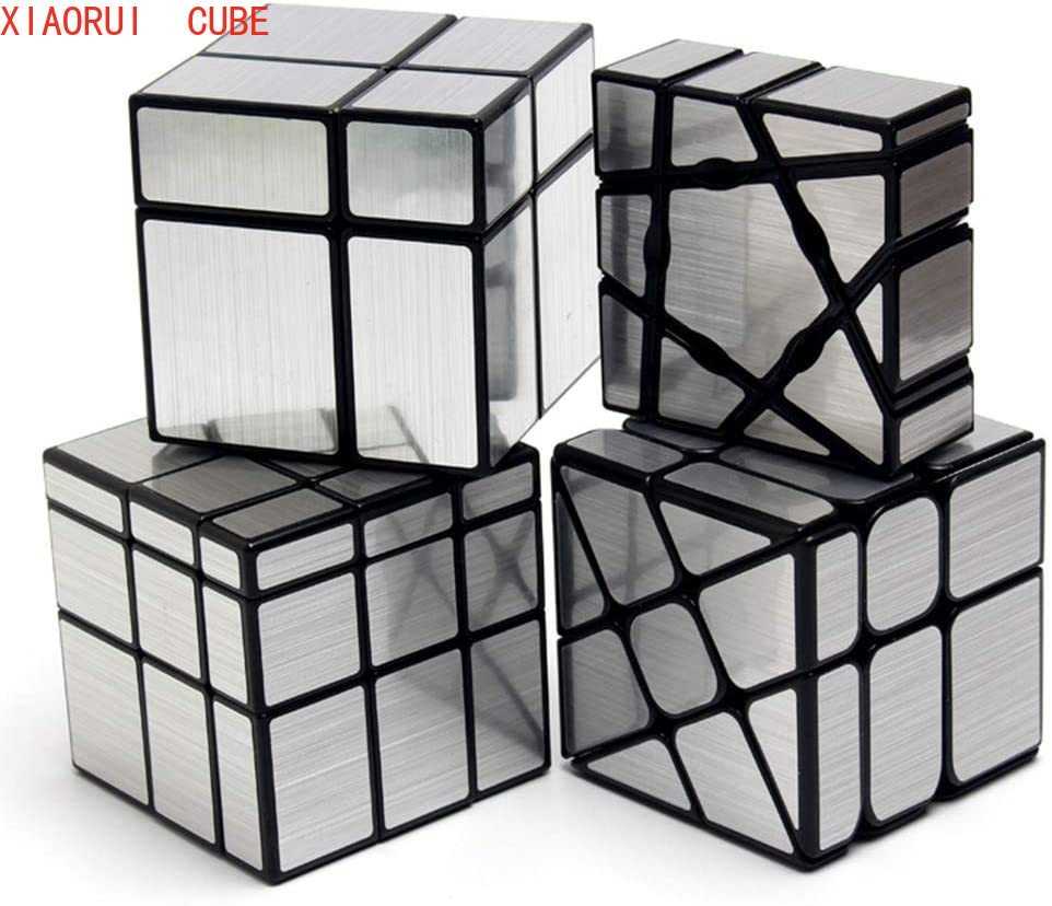 Bộ 4 Khối Rubik 1x3 X 3 Kích Thước 2x2 X 2 &amp; 3x3 X 3
