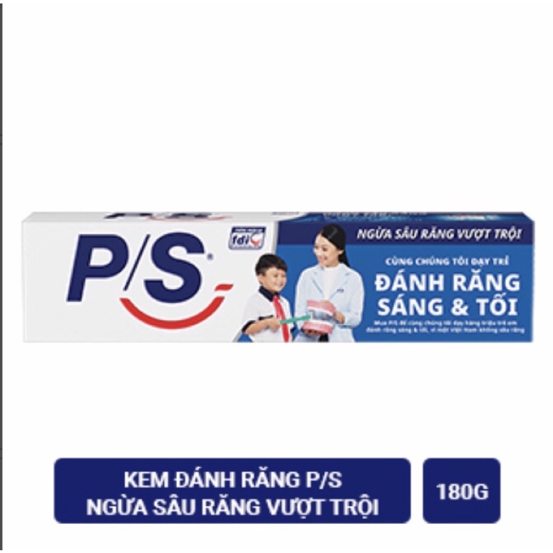 Kem đánh răng P/S ngừa sâu răng vượt trội 110g, 180g