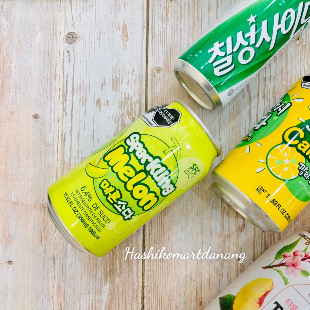Nước Soda Hàn Quốc SFC lon 350ml