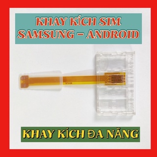 Khay kích sim android - i.phone - trắng đen