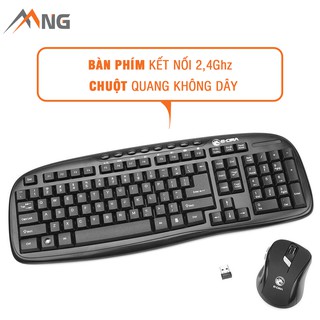 Bộ bàn phím chuột E-DRA EC888BK