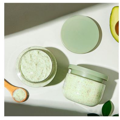 Tẩy Tế Bào Chết Toàn Thân Bơ HEYXI 250G Thu nhỏ lỗ chân lông, làm mềm và giữ ẩm sáng da