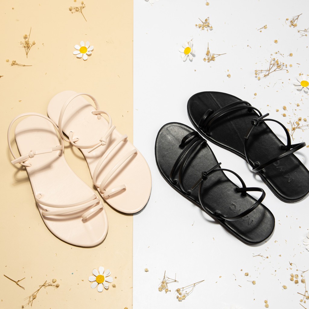 Giày sandal nữ quai mảnh sỏ ngón MWC NUSD- 2788