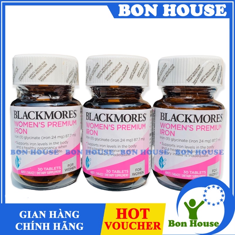 Viên sắt cho bà bầu nancy Iron của ÚcBlackmores Preg