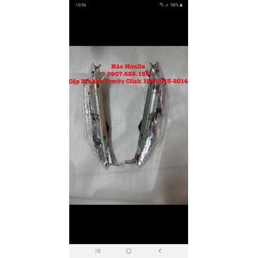 Xi Nhan Bộ Trước Xe Click 2012_2014 HonDa Thái Lan Chính Hãng