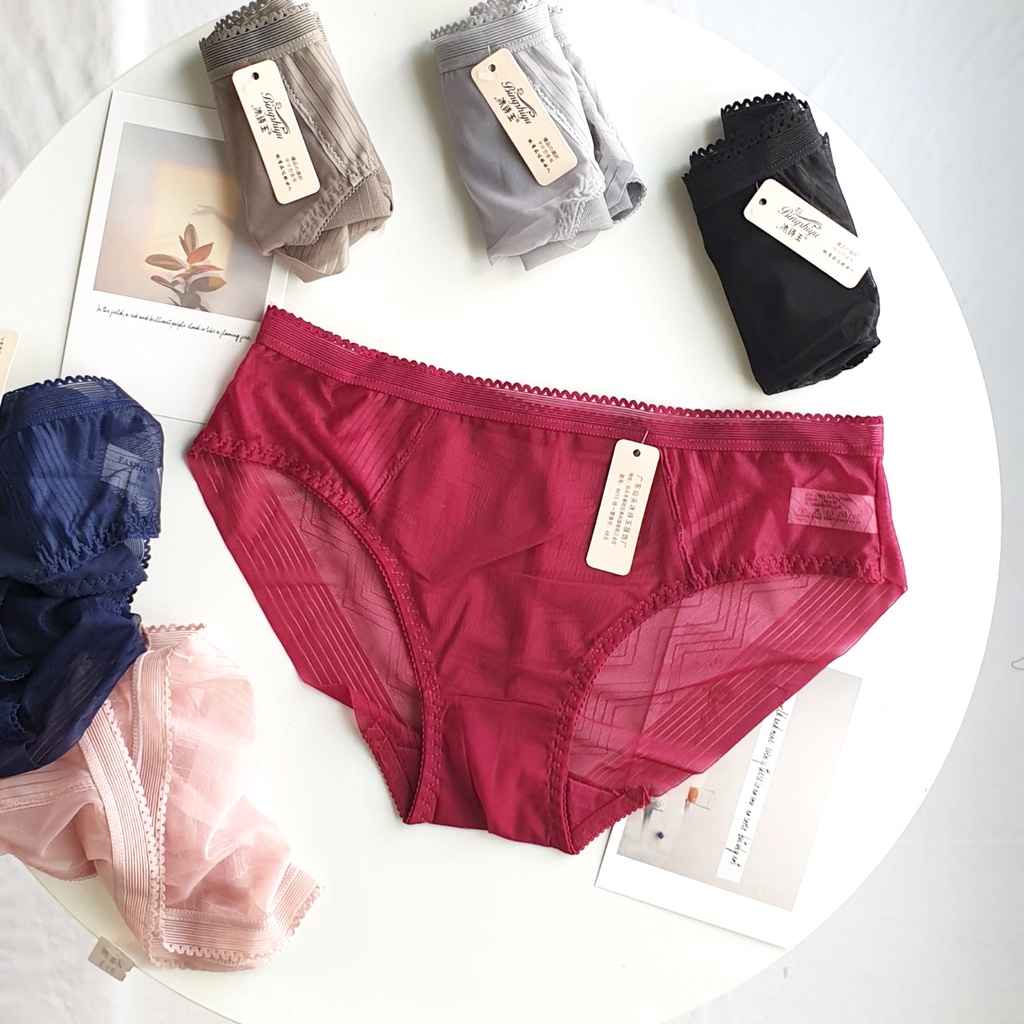  Quần lót nữ voan tuyết viền chun chống lộ - Quần chip nữ mỏng Havana FLQ129 | BigBuy360 - bigbuy360.vn