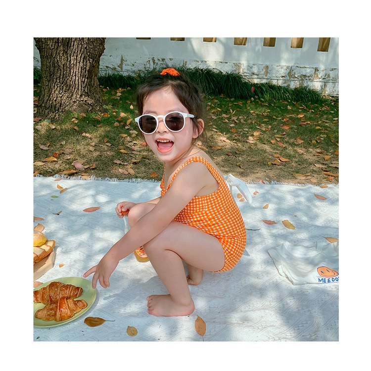 Đồ bơi tam giác thiết kế đáng yêu dành cho bé gái