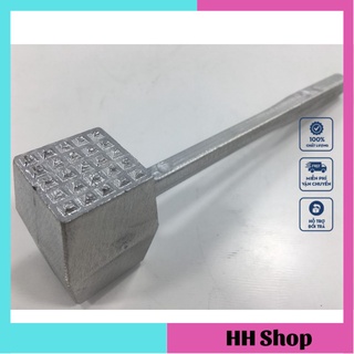 Búa đập (dần) thịt, búa đập gừng tỏi bằng nhôm 2 mặt đa năng hhshop
