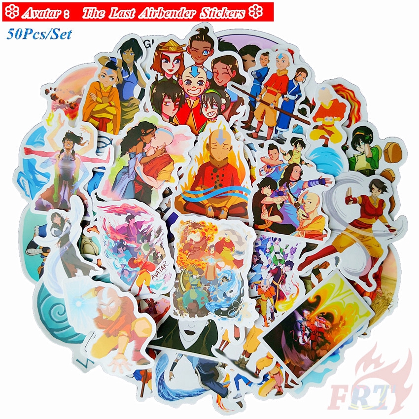 ❉ Avatar：The Last Airbender - Series 02 Cartoon TV Shows Stickers ❉ 50Pcs/Set DIY Mixed Fashion Doodle Decals Stickers