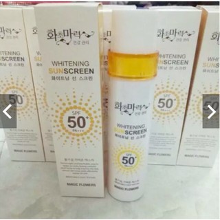 Xịt chống nắng whitening sun screen spf 50+ hàn quốc 150ml