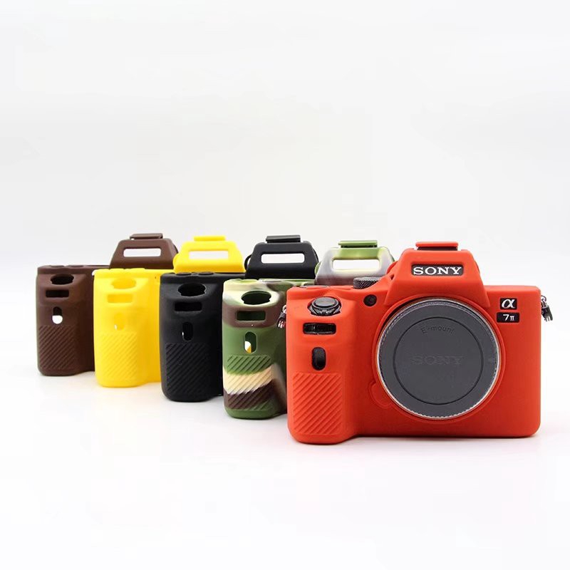 Soft Silicone Camera case for Sony A7II A7II A7R Mark2 A7S2 A7R2 A7M2