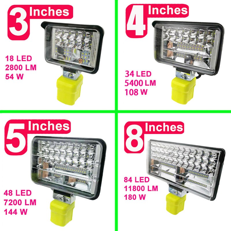 Fsfo.mx_dây Đèn Led Điện Tử Báo Động Cho RYOBI 14.4V 18V