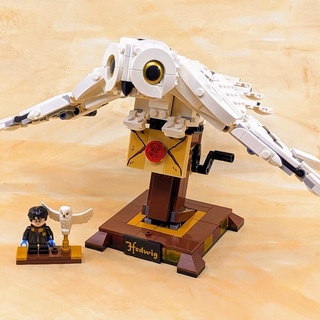 Lắp ráp Lari Bela 11570 Cú Hedwig của Harry Potter 634pcs - ảnh hộp tự chụp