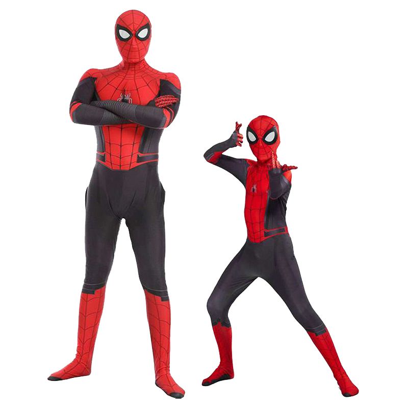 Bộ Đồ Hóa Trang Người Nhện Peter Parker Far From Home Chất Lượng Cao Cho Người Lớn Và Trẻ Em