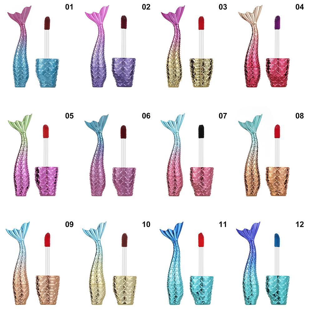 Son Kem 12 Màu Nàng Tiên Cá Chống Dính Kháng Nước Cho Nữ