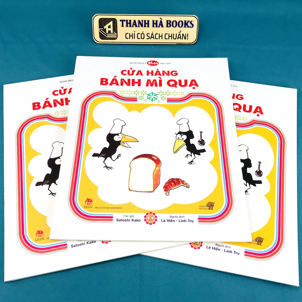Sách - Tranh Truyện Ehon Nhật Bản - Bé tập quan sát với ehon 1 - 6 tuổi - Cửa Hàng Bánh Mì Quạ