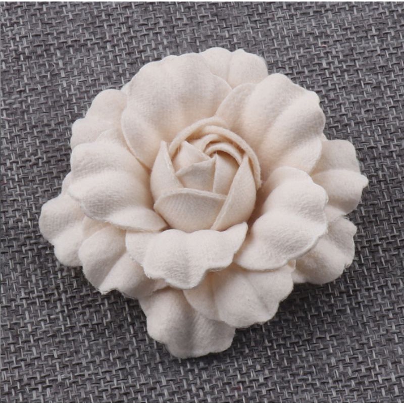 Hoa cài trang trí váy đầm cánh lượn size 6cm siêu xinh mẫu mới