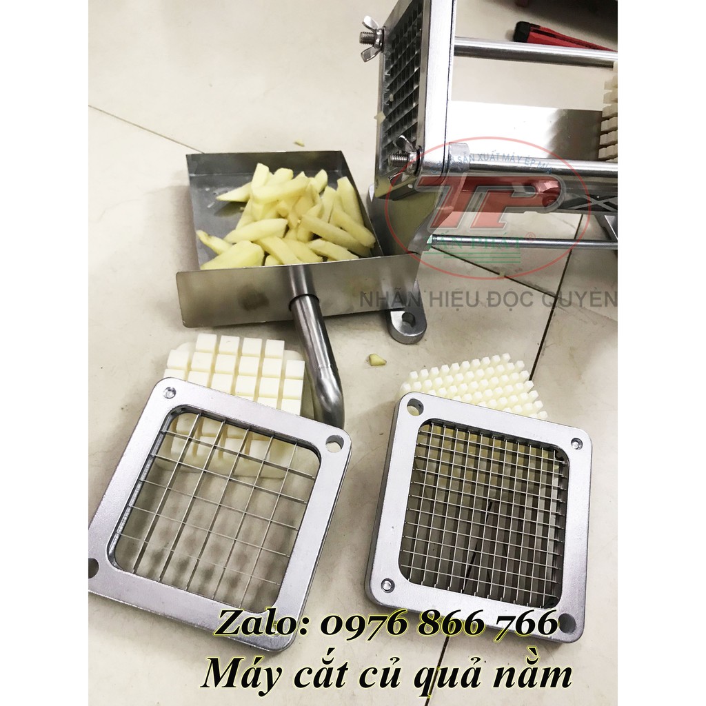 Máy cắt khoai tây sợi vuông