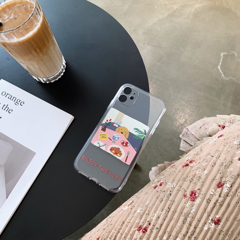 Ốp điện thoại họa tiết đáng yêu dành cho IPHONE 5/5S/6/6PLUS/6S/6S PLUS/6/7/7PLUS/8/8PLUS/X/XS/XSMAX/11/11PRO/11PROMAX | BigBuy360 - bigbuy360.vn