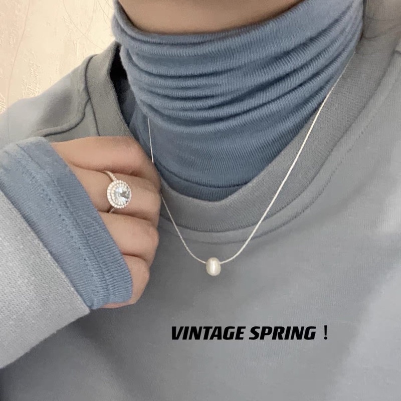 Nhiều mẫu-Dây chuyền trơn vintage