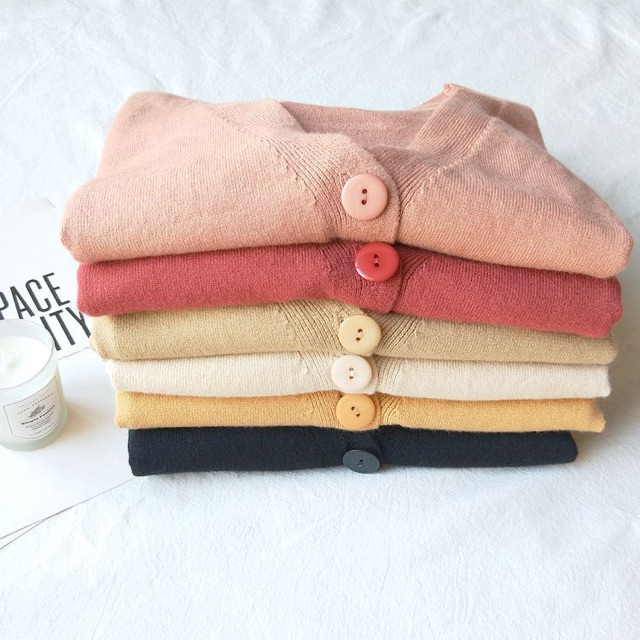 Áo khoác len cardigan