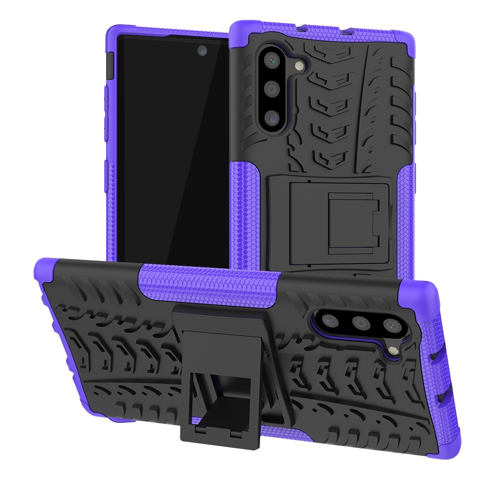 Ốp điện thoại TPU PC có giá đỡ kiểu dáng armor cho Samsung Galaxy Note 10/ Note 10 Plus
