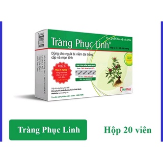 TRÀNG PHỤC LINH (Tem tích điểm 6 tặng 1 - Chính hãng), Dùng cho người viêm đại tràng cấp và mãn tính