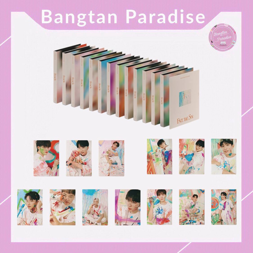 Bộ Ảnh SEVENTEEN FACE THE SUN CARAT VER