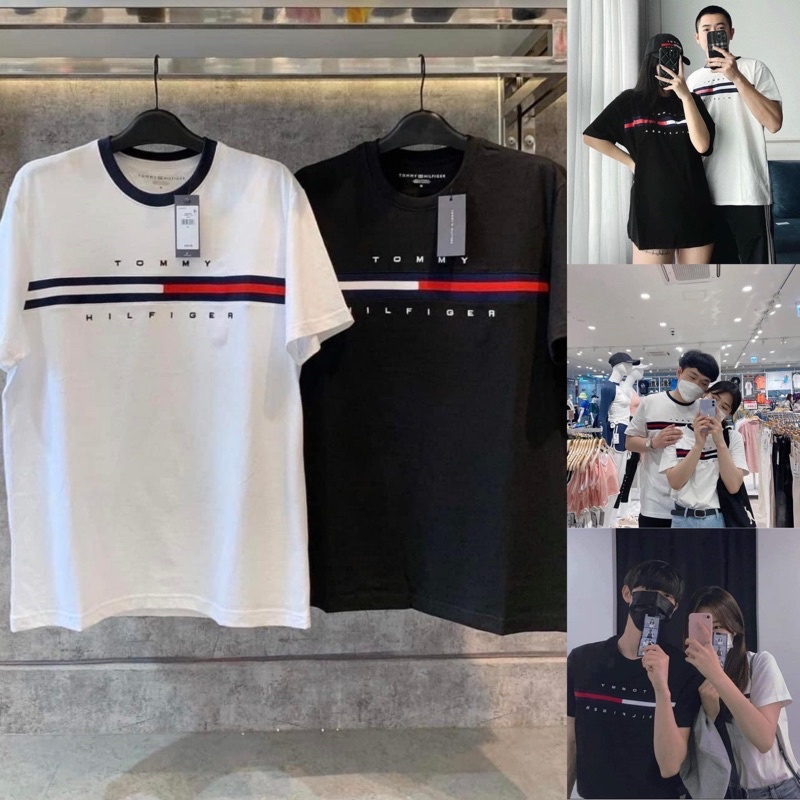 ÁO THUN CỔ TRÒN TOMMY HILFIGER ESSENTIALS TSHIRT AUTH CHÍNH HÃNG UNISEX - HÀNG CÓ SẴN