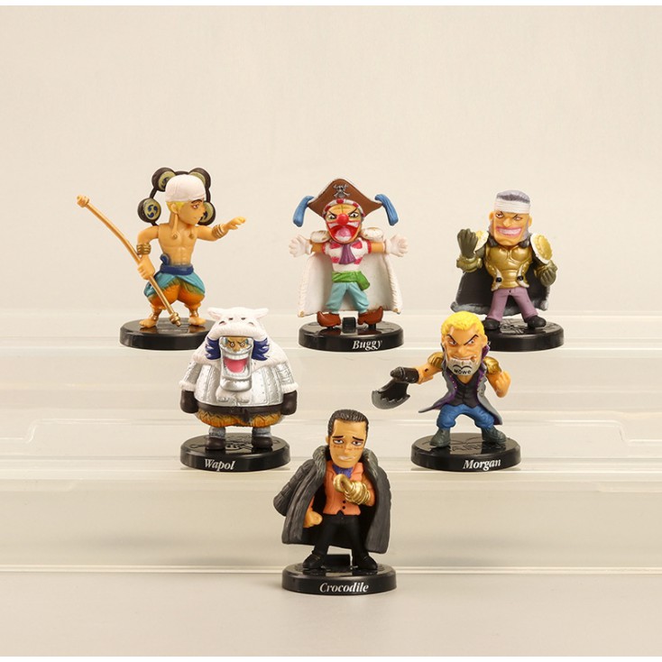 Set 12 mô hình nhân vật One Piece - 5cm