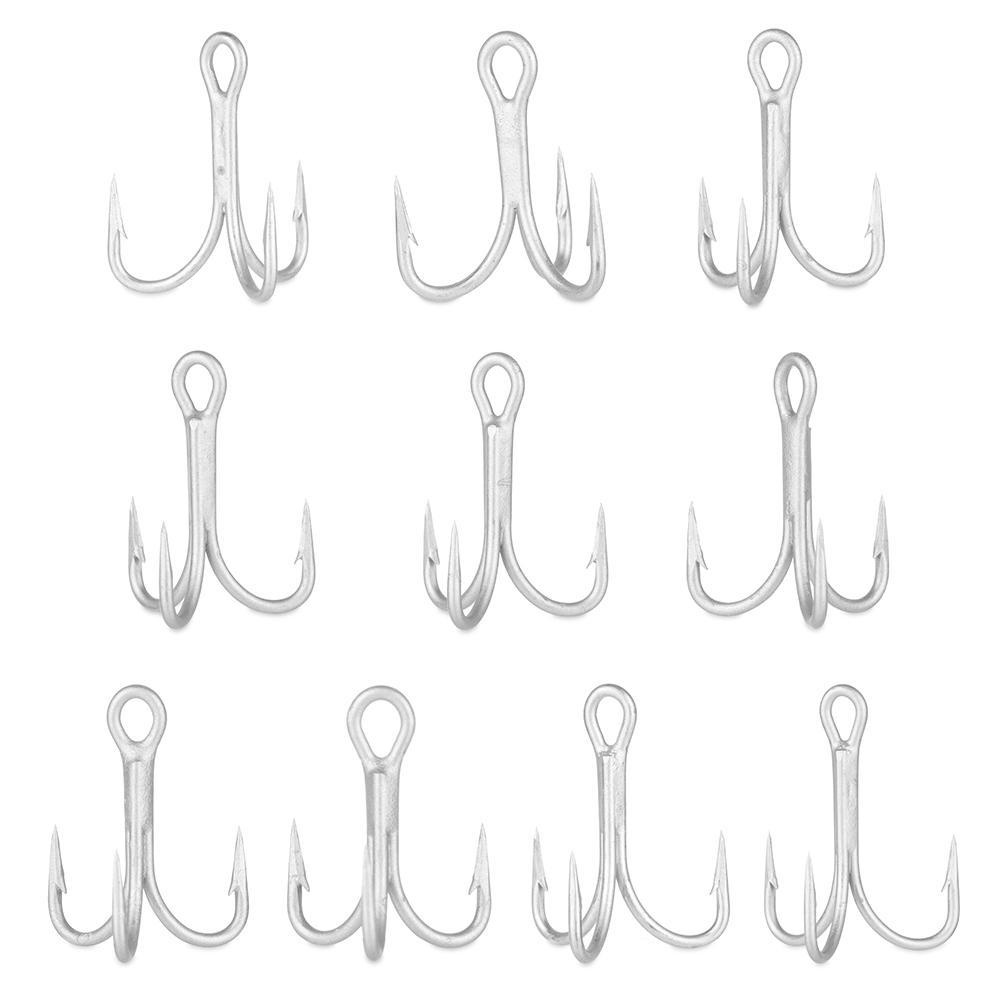 Lưỡi Câu Cá Ba Tiêu # 1 LANFY VMC# 2# 4# 6# 8# Phụ Kiện Câu Cá Dạng Cong Chuyên Dụng 1 / 0 2 / 0 3 / 0 4 / 0 5 / 0