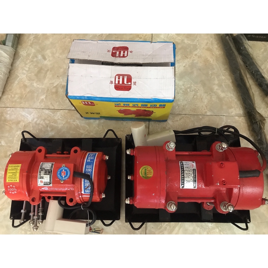 Máy đầm bàn bê tông công suất 0.75KW - Đầm hoa thị chạy cực khỏe, bền bỉ
