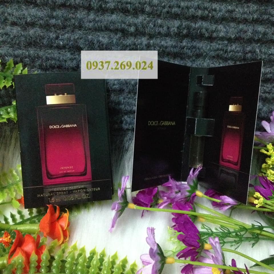 Vial nước hoa nữ D&G Pour Femme Intense