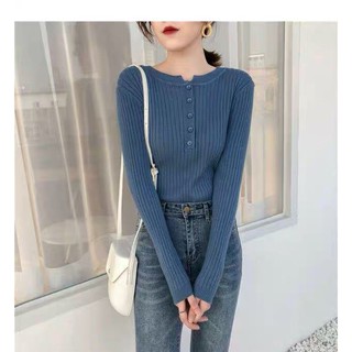 (Order 7-10 ngày) Áo len cúc ngực chất đẹp (kèm ảnh thật)