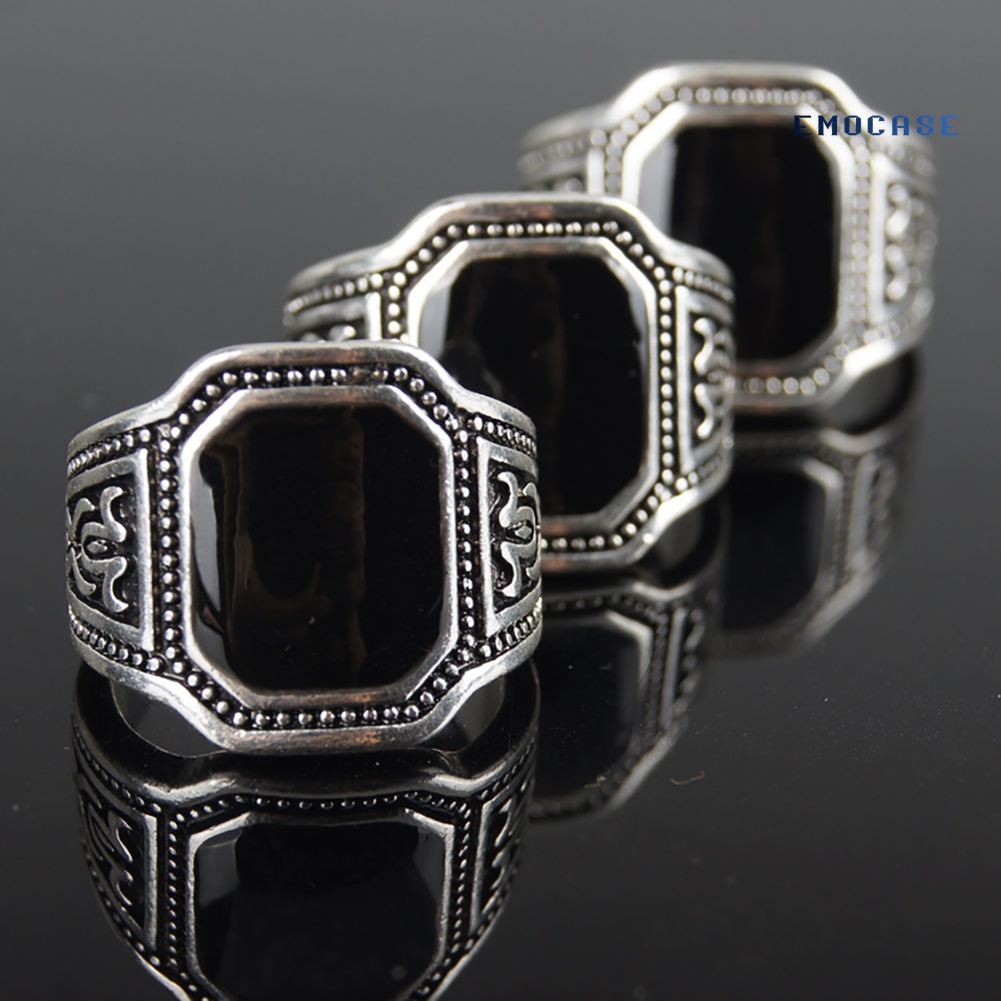 Nhẫn Hợp Kim Kẽm Phong Cách Vintage Cho Nam