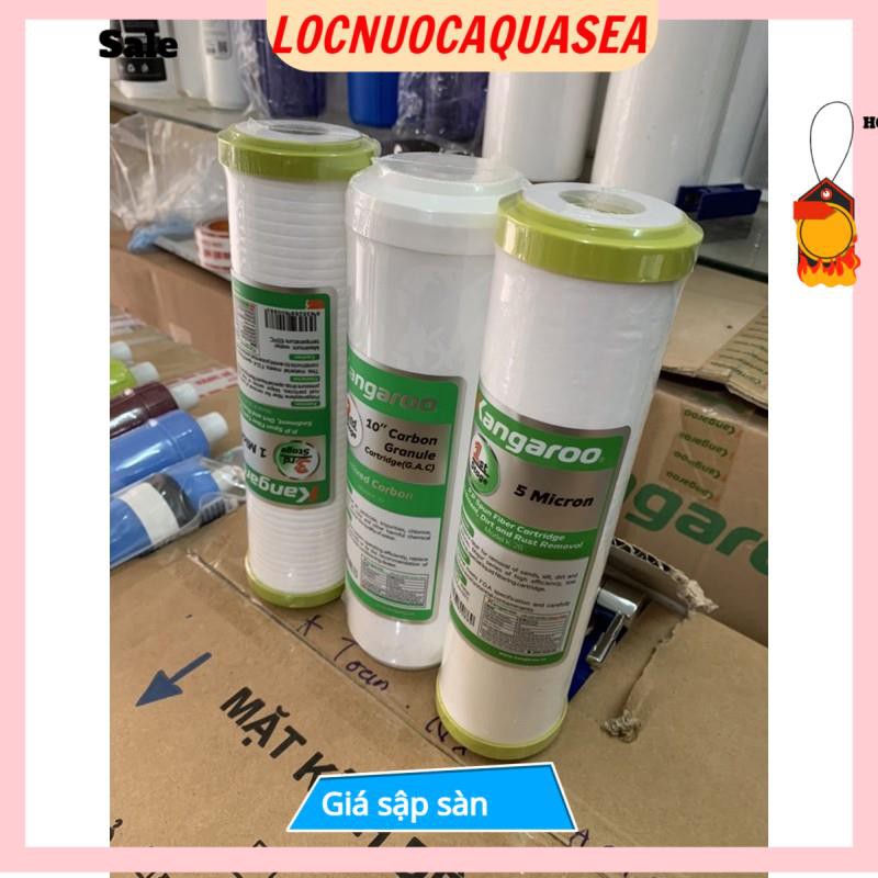 Lõi Lọc Nước Kangaroo Số 1,2,3 / Bộ 3 Lõi Lọc Nước kangaroo Số 123 ♥️ Lõi Lọc Thô