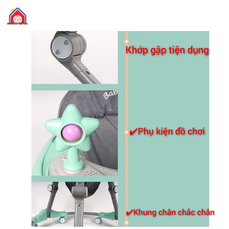 (tặng pin)Xe chạy tròn Senmysan C8 có bàn nhạc tích hợp bàn ăn+tay đẩy+6 nấc điều chỉnh cao thấp+nhạc đèn đồ chơi