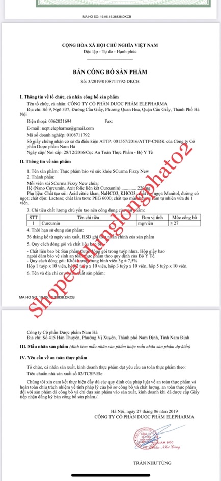 Viên sủi nghệ SCURMA FIZZY | BigBuy360 - bigbuy360.vn