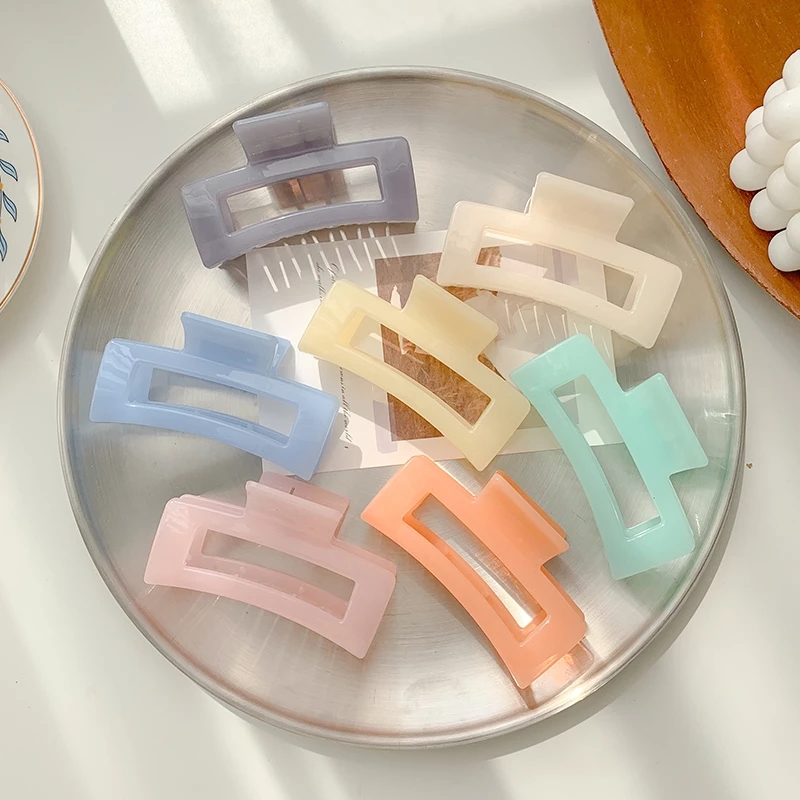 Kẹp tóc kiểu dáng đơn giản phong cách Hàn Quốc cho nữ ngọt ngào