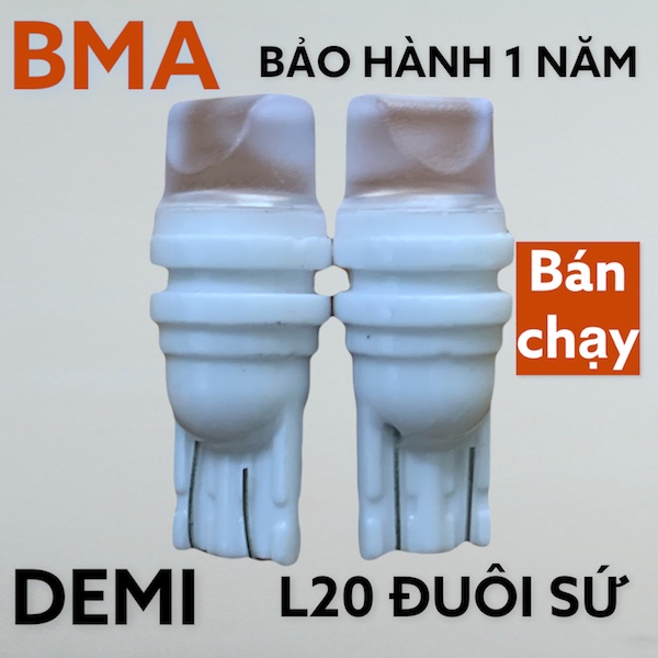 đèn led Bma-Demi chân T10 nhiều kiểu,nhiều màu tăng tính phản diện trong đêm tối thanh khang
