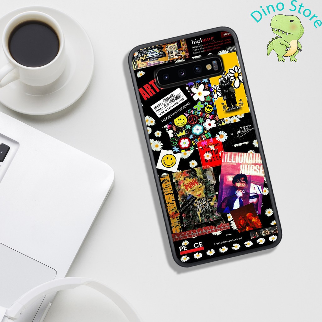 ỐP LƯNG SAMSUNGS10/S10 PLUS/S10 5G, IN HÌNH PEACEMINUSONE G-DRAGON.