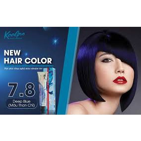Thuốc nhuộm tóc thời trang Galati 100ml,Thuốc nhuộm tóc 49 mã màu cao cấp dưỡng tóc không làm tóc khô sơ