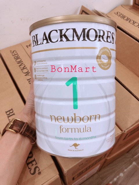 Sữa BLACKMORE 900gr đủ 3 số 1,2,3 Úc date 2023