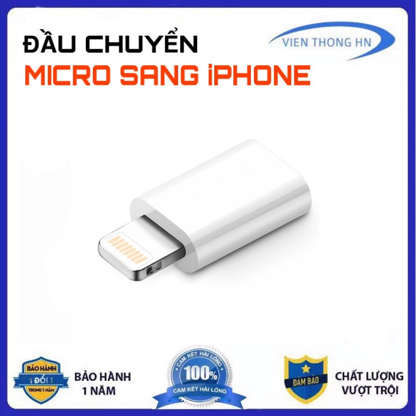 Đầu chuyển D1 Jack chuyển adapter Micro USB Sang Cho IP/tablet táo