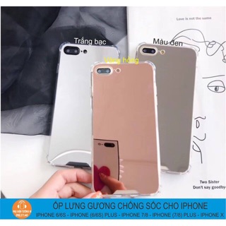 Ốp Gương Iphone 7Plus Cao Cấp