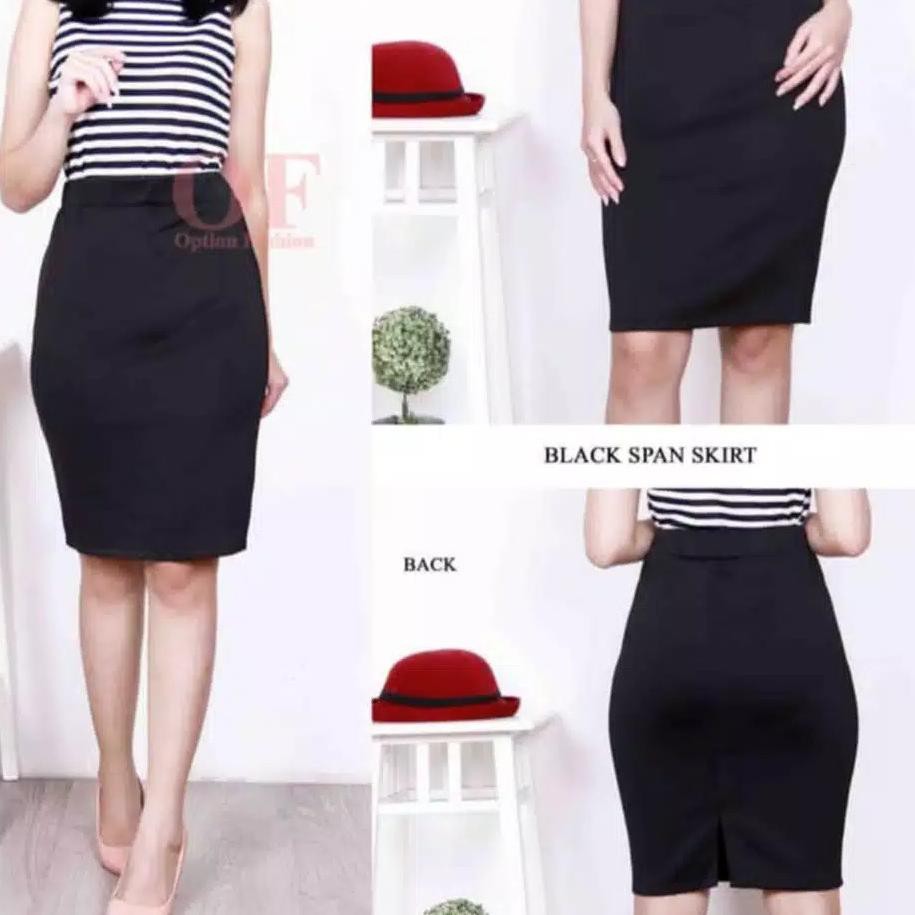 Chân Váy Ngắn Màu Đen Thời Trang Công Sở Cho Nữ