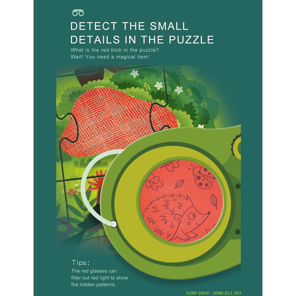 BỘ XẾP HÌNH SECRET PUZZLE-MIDEER-CHÍNH HÃNG