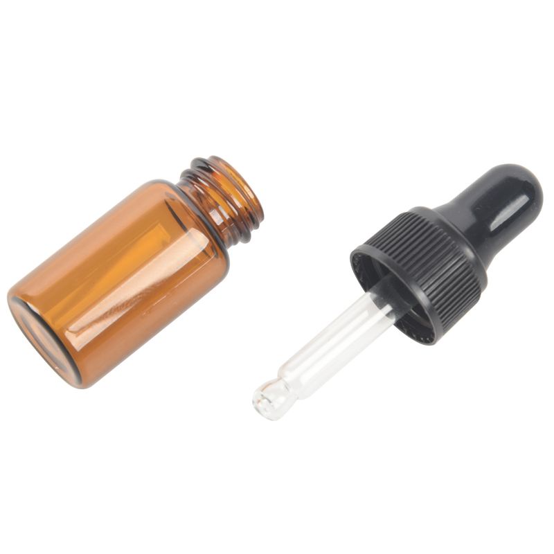 Set 10 Chai Thủy Tinh Rỗng 3ml Đựng Tinh Dầu Tiện Dụng