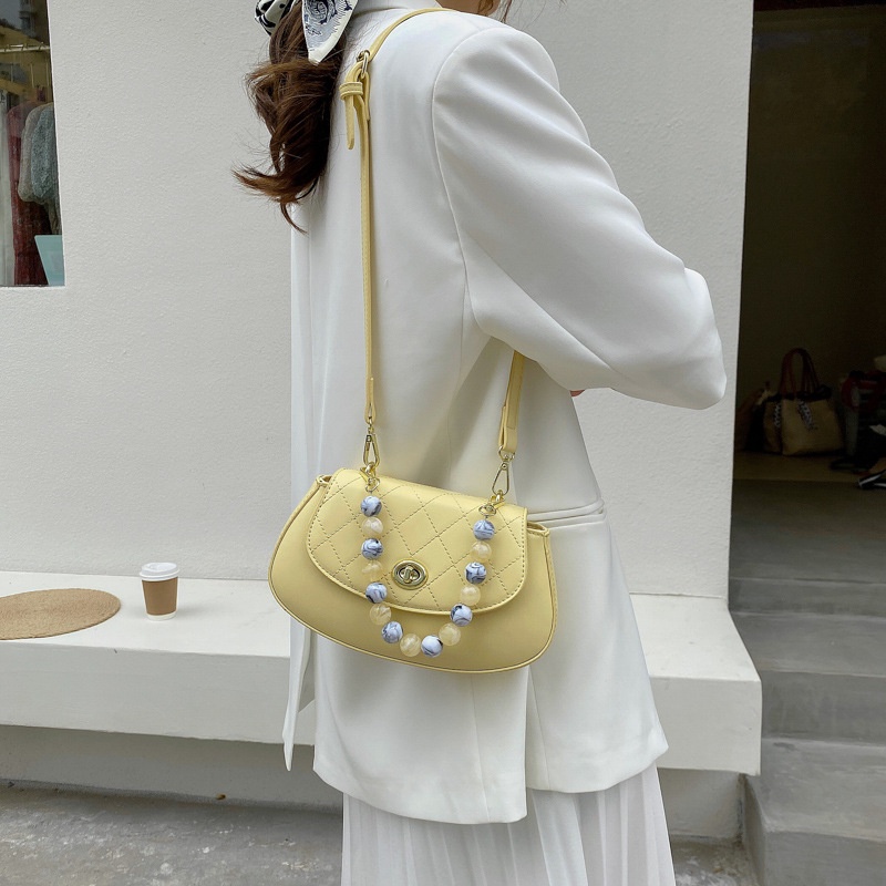 Túi Đeo Chéo Chuỗi Xích Bóng Pha Lê Phong Cách Hàn Quốc Hợp Thời Trang Cho Nữ